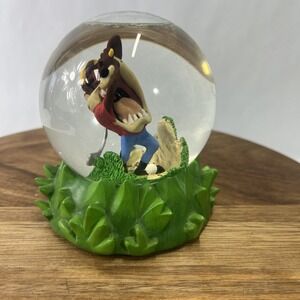 GOEBEL LOONEY TUNES‎ TAZ SNOW GLOBE "TEE'D OFF" CLASSIC COLLECTION